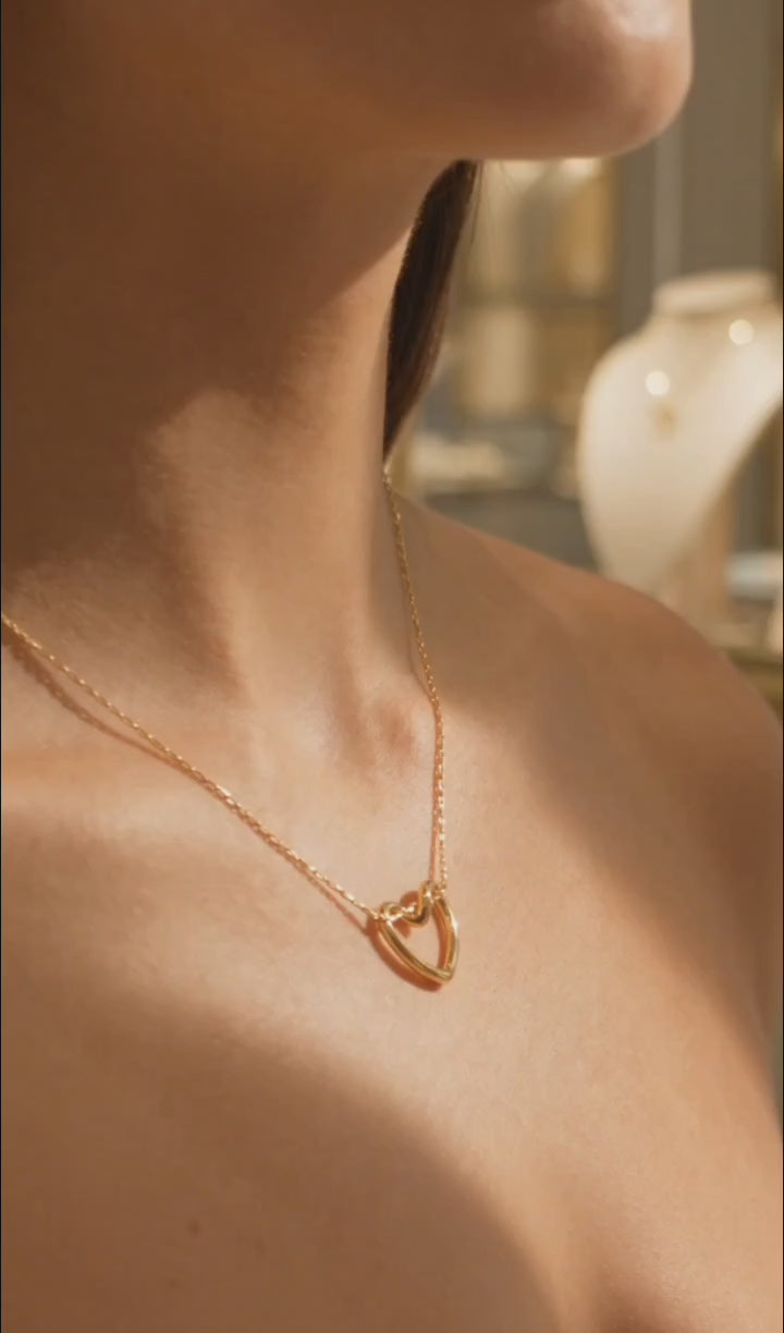 Amore Eterno™ | Collana Cuore Aperto